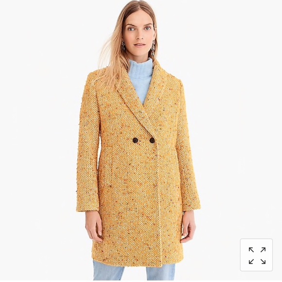 J crew Daphne topcoat in Italian tweed - Picture 3 of 6